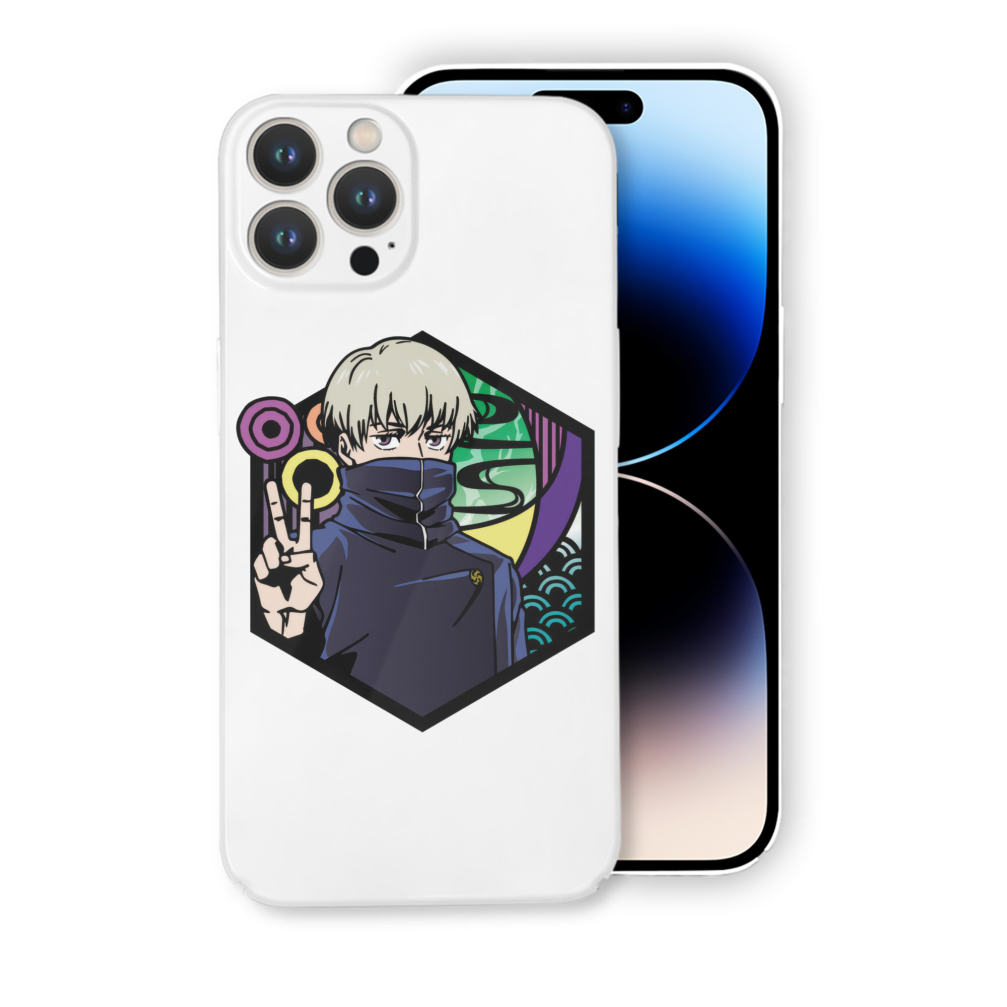 （画像用） 呪術廻戦 Jujutsu Kaisen 【iPhone 14シリーズ対応】ハードケース